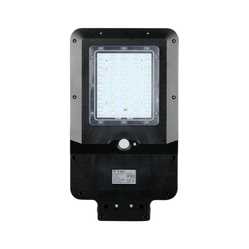 Luminária solar LED de rua com sensor/15W/7,4V 4000K IP65 10800 mAh