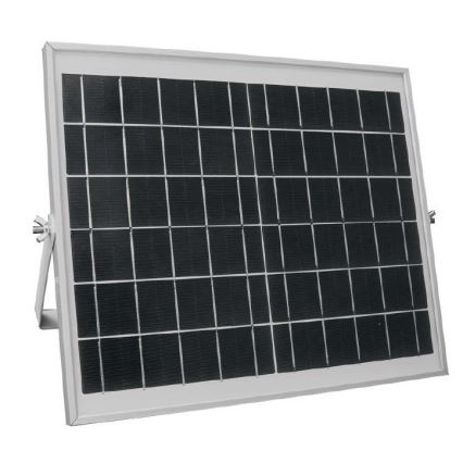 Lâmpada solar de rua LED dimmerizável CHIP SAMSUNG LED/50W/6,4V 4000K IP65 30000 mAh + controlo remoto