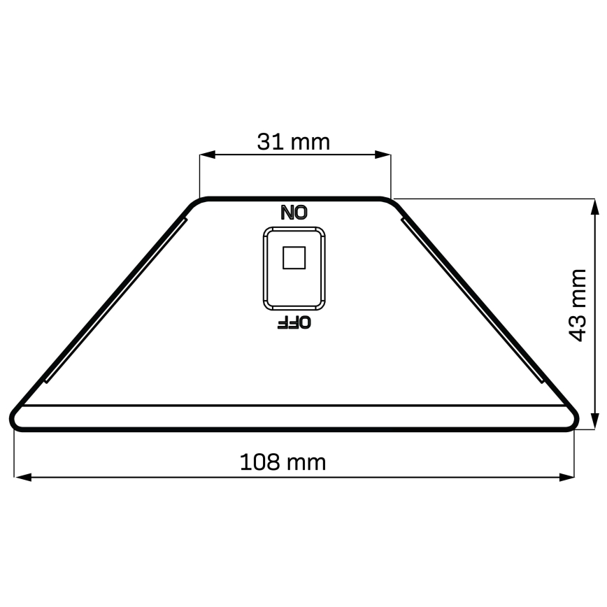 Luminária solar LED ELI LED/4,5W/3,7V 500 mAh IP44 preta