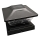 Luminária solar LED TOYA LED/4,5W/230V 3000/6500K 600 mAh IP44 preto