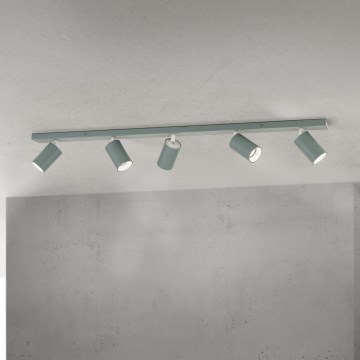 Luminária spot PENN 5xGU10/13W/230V cinza