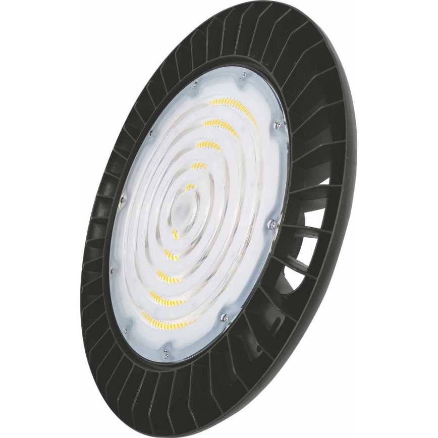 Luminária LED técnica industrial regulável GOLY PLUS HIGHBAY LED/100W/230V 4000K IP65 preta