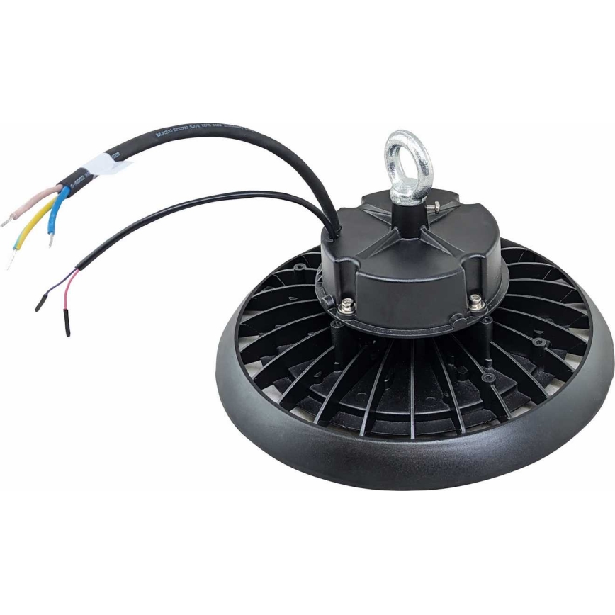 Luminária LED técnica industrial regulável GOLY PLUS HIGHBAY LED/100W/230V 4000K IP65 preta