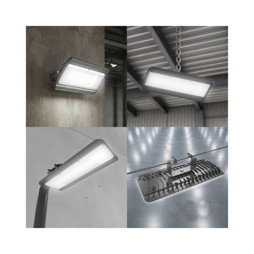 Luminária técnica LED 4 em 1 MULTILUXO LED/150W/230V 4000K IP65 36 cm