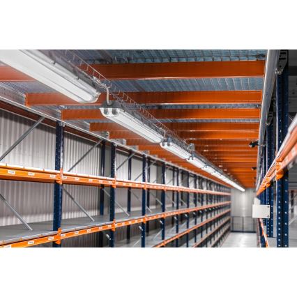 Luminária técnica LED fluorescente T8 2xG13/10W/230V 6000K 60 cm IP65 branca