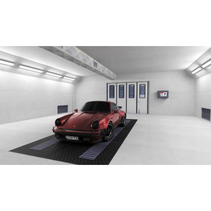 Luminária técnica LED fluorescente T8 2xG13/10W/230V 6000K 60 cm IP65 branca