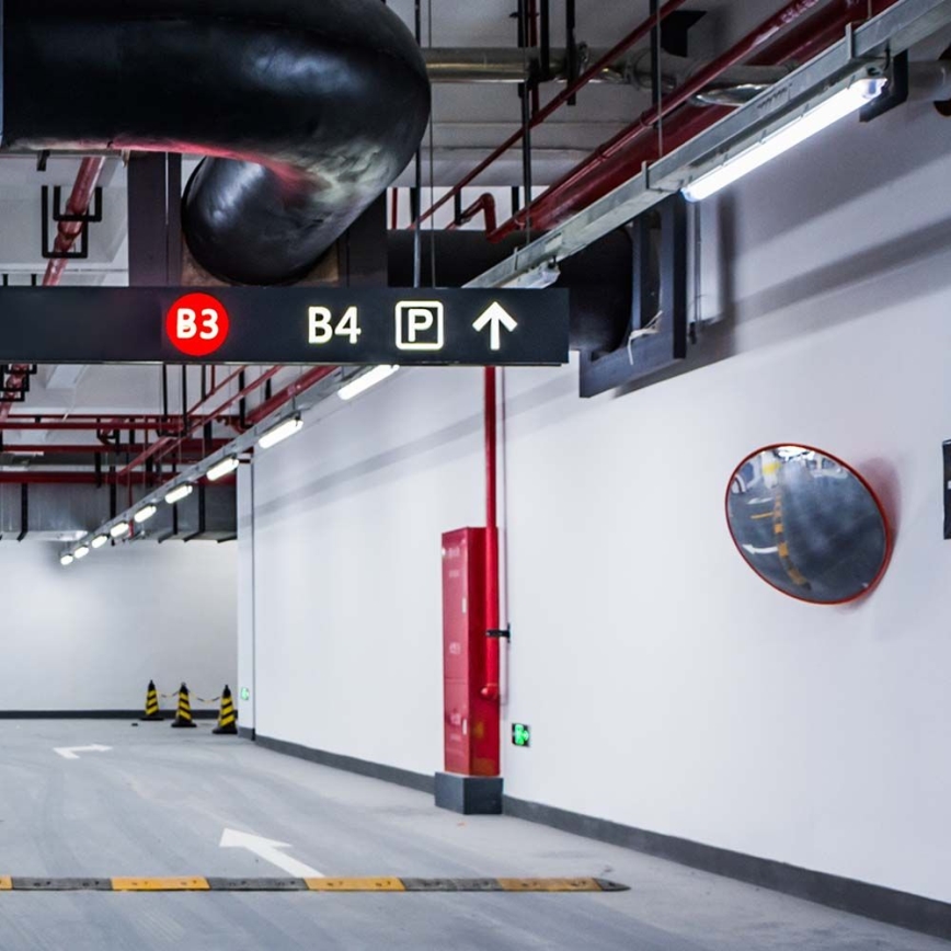 Luminária LED técnica tipo fluorescente com detetor de movimento e de crepúsculo LED/48W/230V IP65 4000K 150 cm