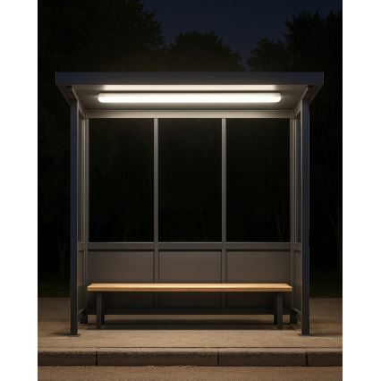 Luminária técnica tubular LED/48W/230V 4200K 150 cm IP65