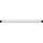Luminária tubular LED 50 W, 230 V, 4000 K, 150 cm, preta