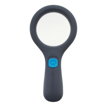 Lupa LED 3× ZOOM com iluminação LED integrada/3W/2xAAA IP22