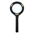 Lupa LED 3×ZOOM com iluminação LED/3W/2xAA IP22