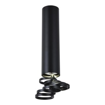 Lustre anexo TUBA 1xGU10/50W/230V preto