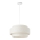 Lustre BOHO em cabo 1xE27/60W/230V diâmetro 40 cm branco