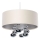 Lustre BUBBLE suspenso com cabo 1xE27/60W/230V Ø 40 cm bege