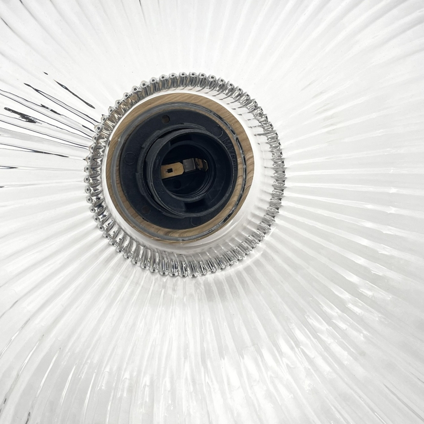 Lustre com cabo ASTA 1xE27/60W/230V Ø 28 cm carvalho