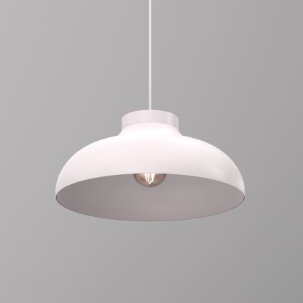 Lustre com cabo BASCA 1xE27/15W/230V cor creme