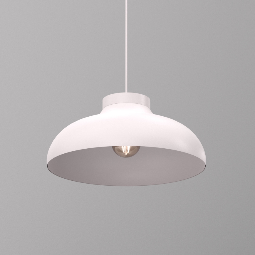 Lustre com cabo BASCA 1xE27/15W/230V cor creme