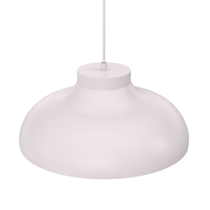 Lustre com cabo BASCA 1xE27/15W/230V cor creme