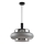 Lustre com cabo BRIZI 1xE27/40W/230V cinzento/fumado