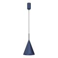 Lustre com cabo CAPITAL 1xGX53/15W/230V, diâmetro 17 cm, azul