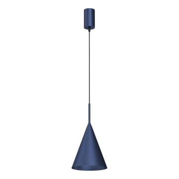Lustre com cabo CAPITAL 1xGX53/15W/230V, diâmetro 17 cm, azul