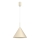 Lustre com cabo CAPITAL 1xGX53/15W/230V, diâmetro 32 cm, creme