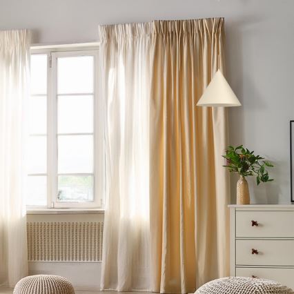 Lustre com cabo CAPITAL 1xGX53/15W/230V, diâmetro 32 cm, creme