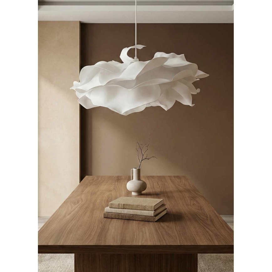 Lustre com cabo CLOUDY 1xE27/40W/230V branco