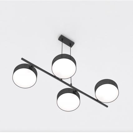 Lustre com cabo DRUMZ 4xE14/10W/230V preto