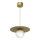 Lustre com cabo FLAT 1xE27/15W/230V dourado