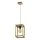 Lustre com cabo KAGO 1xE27/60W/230V carvalho mate