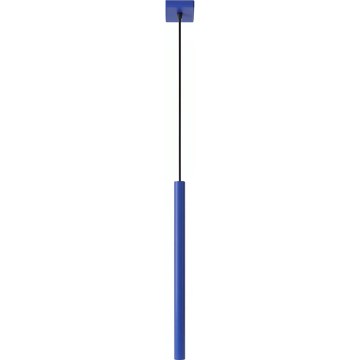 Lustre com cabo PASTELO 1xG9/8W/230V azul