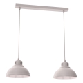 Lustre com cabo SVEN 2xE27/15W/230V cor creme