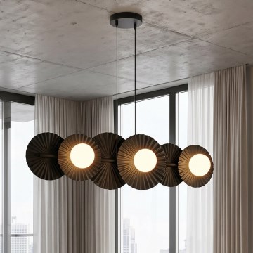 Lustre com cabo UMBRA 6xG9/8W/230V preto