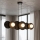 Lustre com cabo UMBRA 6xG9/8W/230V preto
