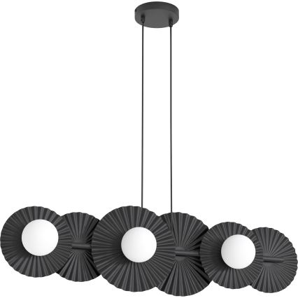 Lustre com cabo UMBRA 6xG9/8W/230V preto