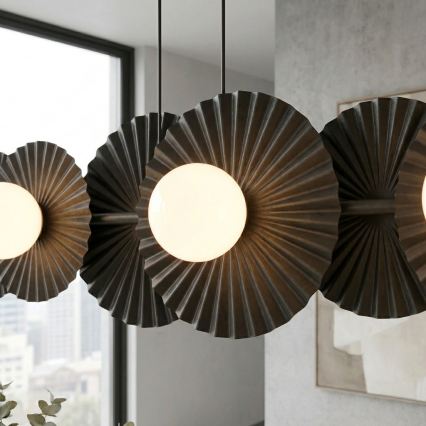 Lustre com cabo UMBRA 6xG9/8W/230V preto