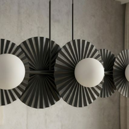 Lustre com cabo UMBRA 6xG9/8W/230V preto