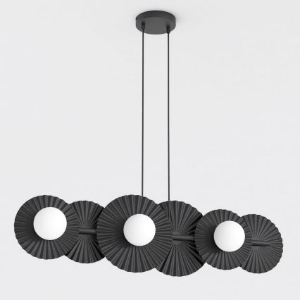 Lustre com cabo UMBRA 6xG9/8W/230V preto