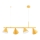 Lustre com cabo ZELTA 4xE27/15W/230V amarelo