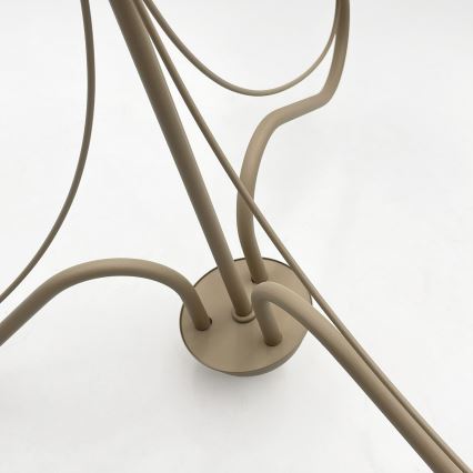 Lustre com corrente ANTON 3xE14/60W/230V bege