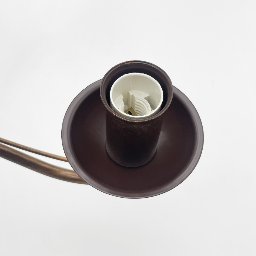 Lustre com corrente ANTON 5xE14/15W/230V, acabamento bronze