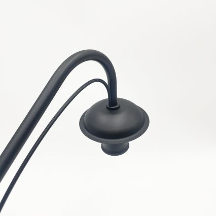 Lustre com corrente ANTON 8xE14/60W/230V preto