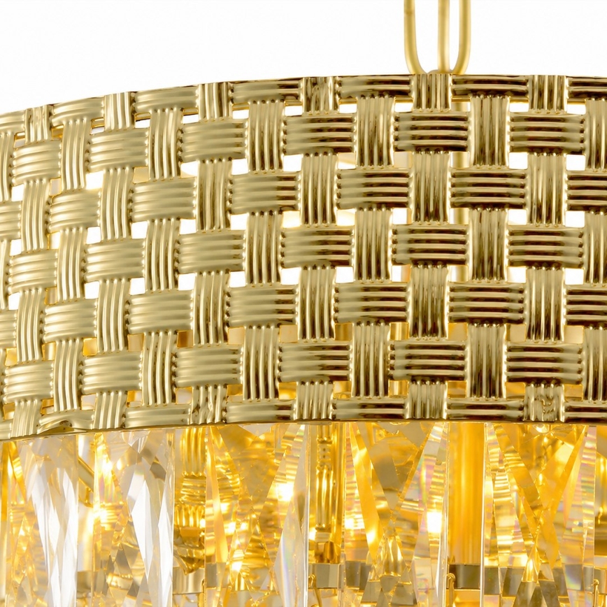Lustre com corrente CHARLIZE 4xE14/10W/230V dourado