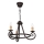 Lustre com corrente FAUST 3xE14/15W/230V