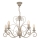 Lustre com corrente MAURO 5xE14/15W/230V bege
