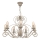 Lustre com corrente MAURO 7xE14/15W/230V bege