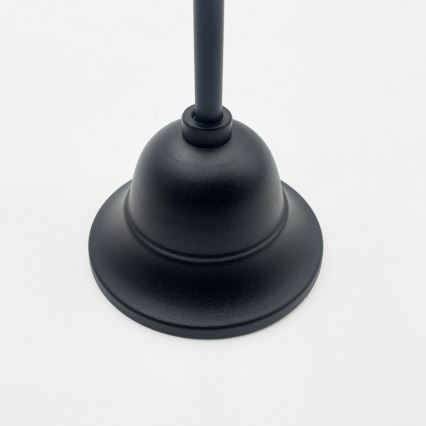 Lustre com corrente RETRO 3xE27/60W/230V preto/branco