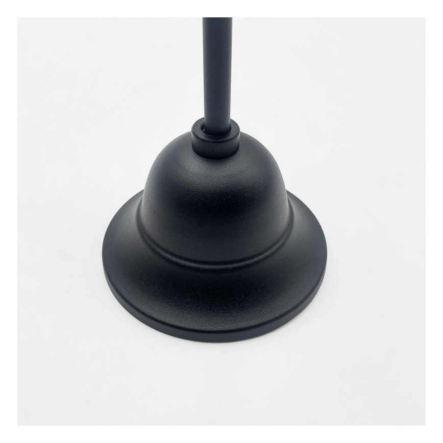 Lustre com corrente RETRO 3xE27/60W/230V preto/branco