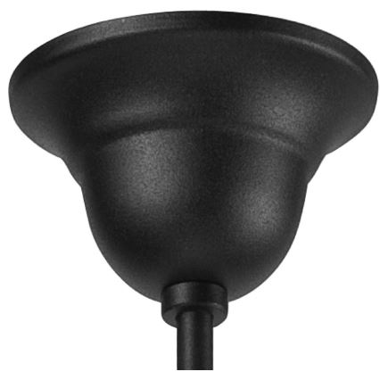 Lustre com corrente RETRO II 5xE27/60W/230V, preto mate